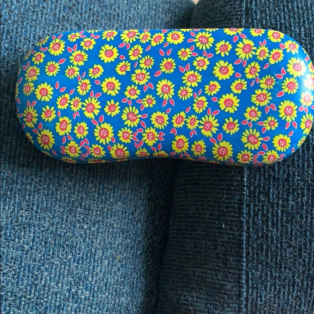 Urban outfitters sunglasses case with flowers